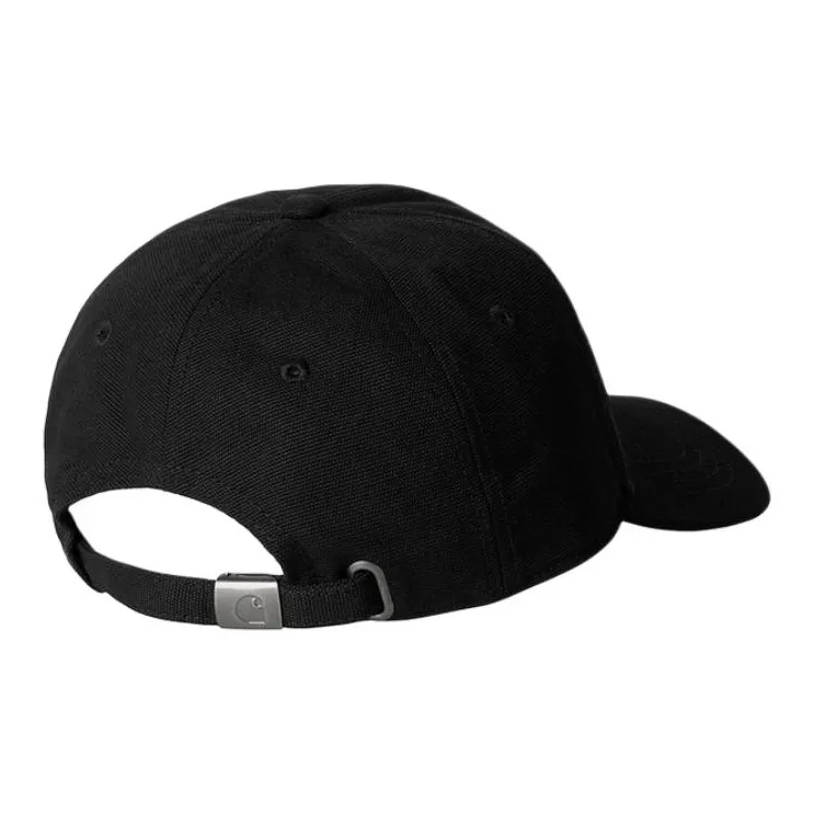 Carhartt WIP Cotton Baseball Caps Unisex Black-1