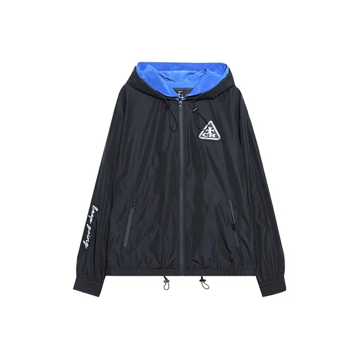 TCH Jackets Unisex Black With Silver Logo-0