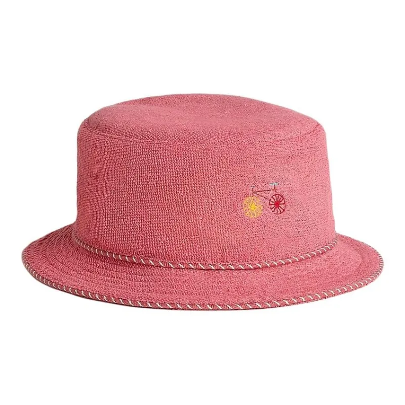 HERMES Cotton Bucket Hats Kids' Pink-0