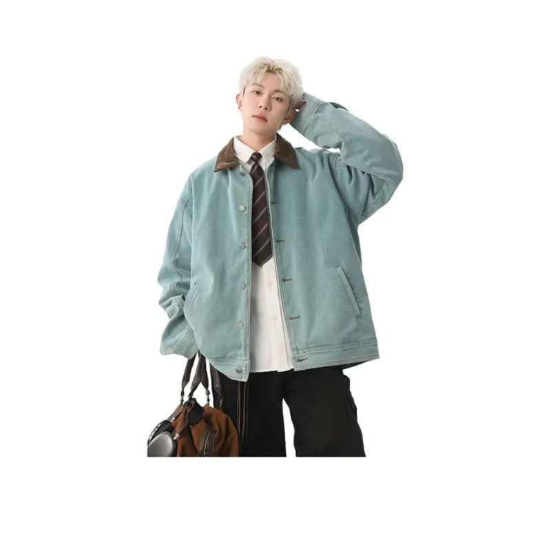 Jackets & Coats Unisex Blue Tone Clothing-7