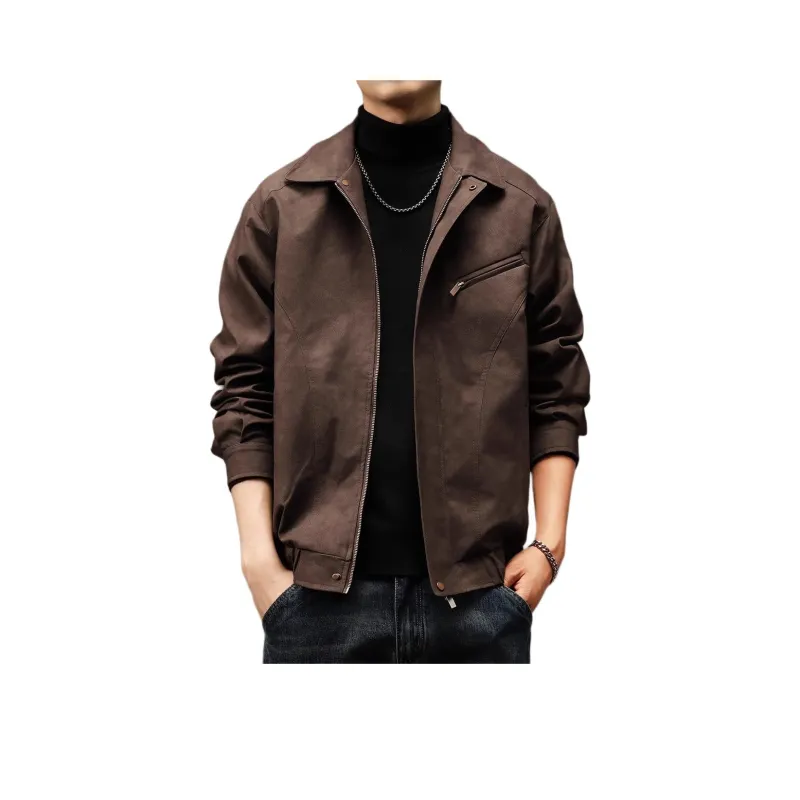 Devanro Jackets Coats Men's Gray-6