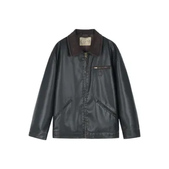 WILD LEADER Jackets Coats Unisex Dark Choco Brown