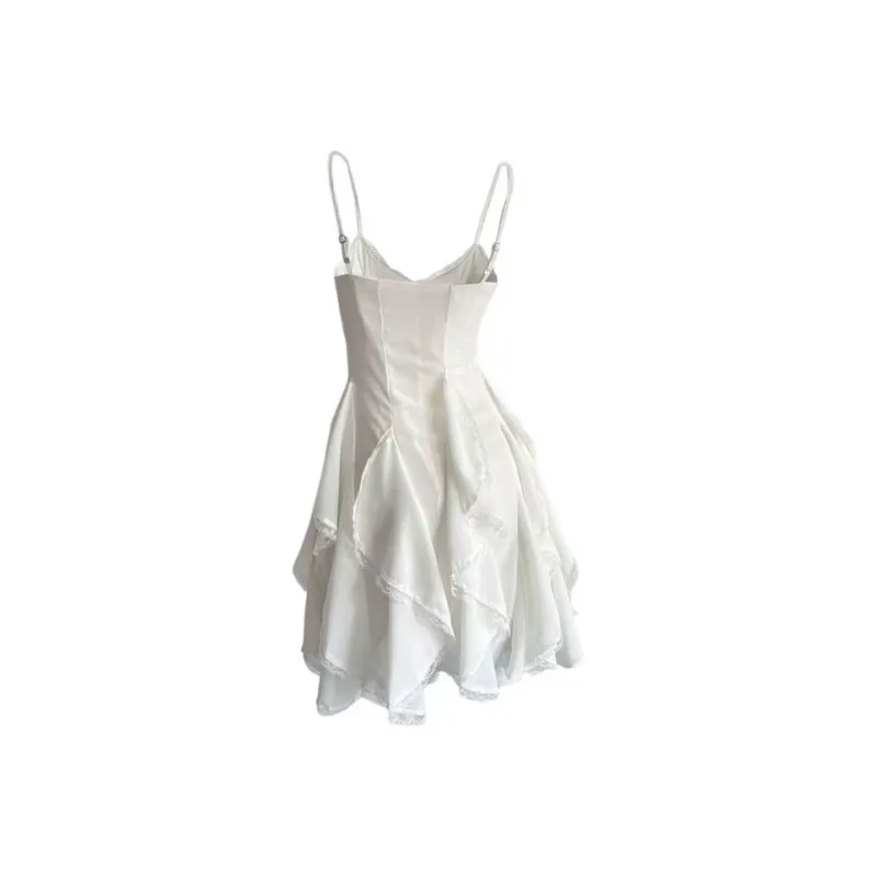 PUREIDOL Slip Dress Women's Apricot-1