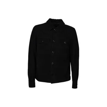 TOM FORD Suede Shirt Jacket