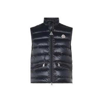 Moncler Logo Patch Padded Gilet