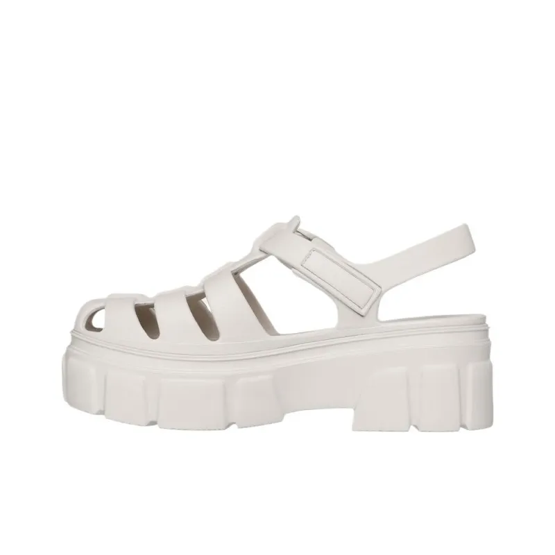 Skechers Foamies Roman Sandals Women's Ecru-2