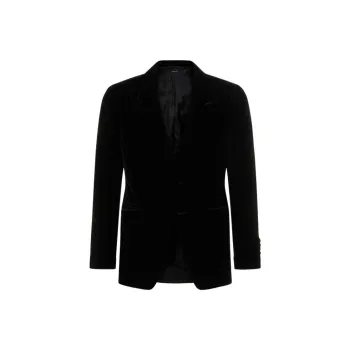 TOM FORD FW22 Business Suits Coats Men's Black
