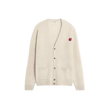 Maison Kitsune Bold Fox Head Patch Comfort Cardigan