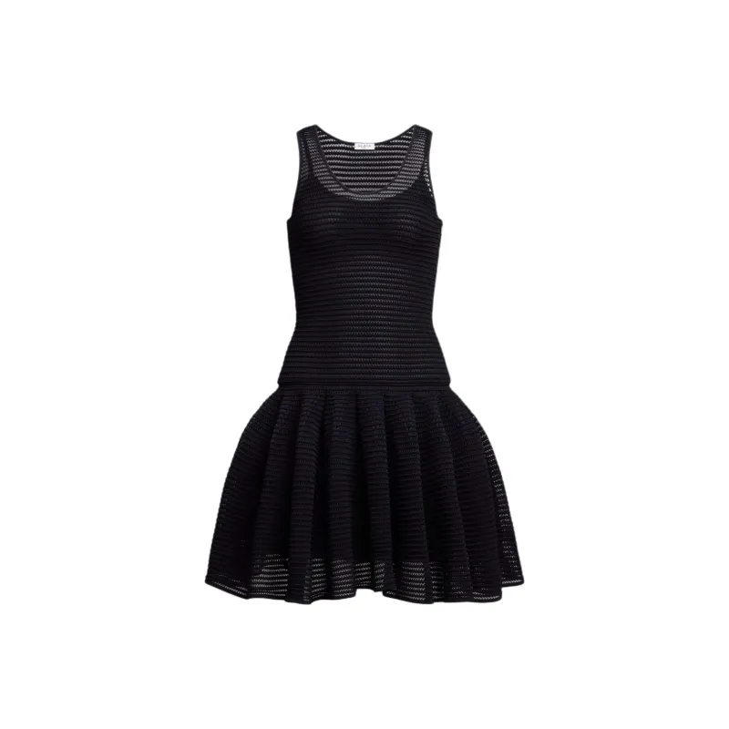 Alaia Short Crinoline Knit Dress-1