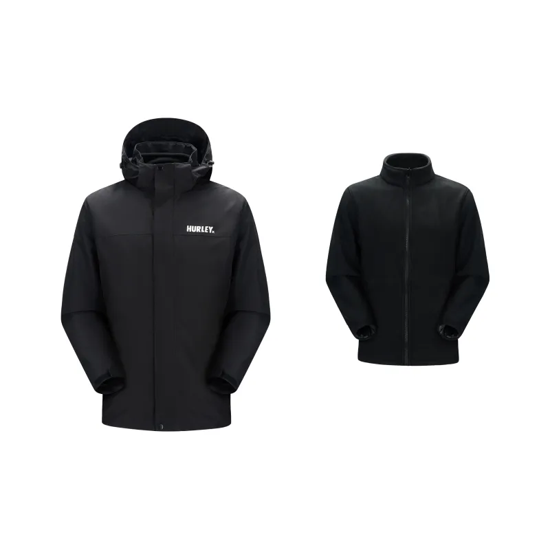 Hurley Windbreaker Jackets Unisex-3