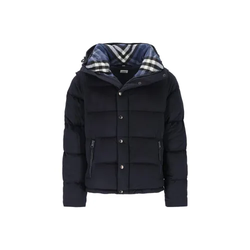 Burberry Down Jacket Men's Marine Blue