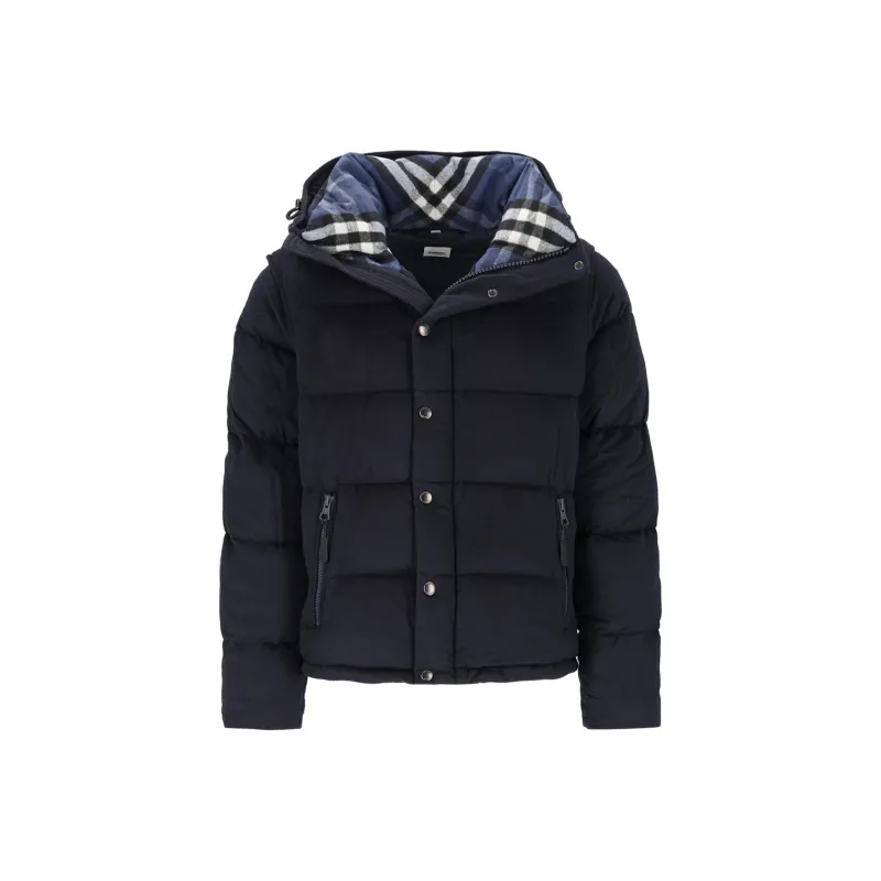 Burberry Down Jacket Men's Marine Blue-0