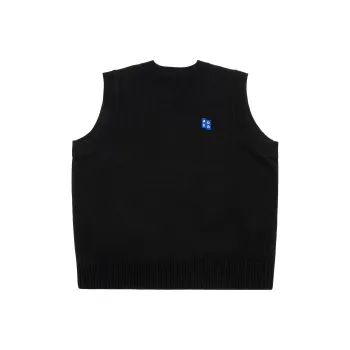 ADER ERROR Tetris-appliqué Knitted Top