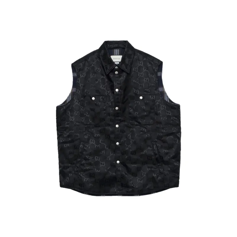 GUCCI Off The Grid Vest Men's Black-0