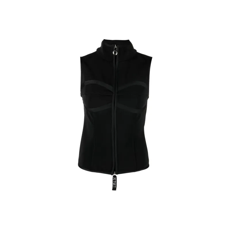 JETSET Vests Unisex Black-0