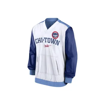 Nike Rewind Warm Up MLB Chicago Cubs Men's Pullover Jacket