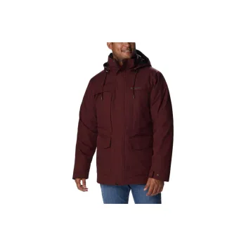 Columbia Jackets Men Maroon