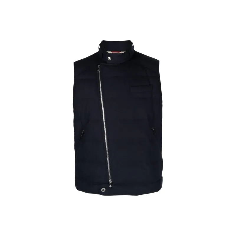 Brunello Cucinelli Straight Hem Padded Gilet-0
