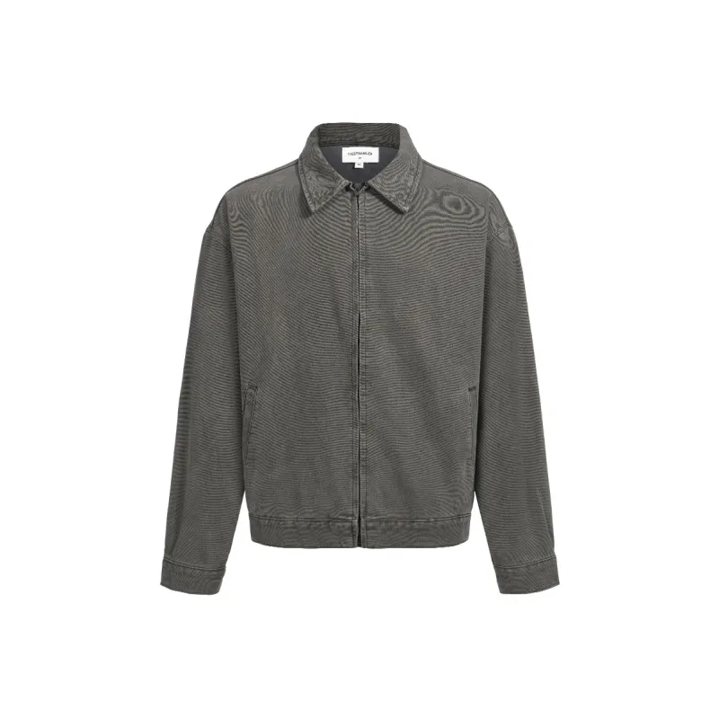 11ESTRANGER Jackets & Coats Unisex Gray Green-0