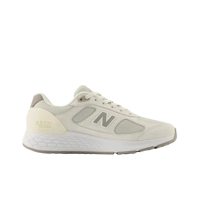 New Balance Anti Slip Wear Resistant Low Top Casual Running Shoes Women's Beige-1