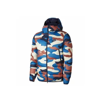 Nike Camouflage Casual Sports Printing Down Jacket Camouflage
