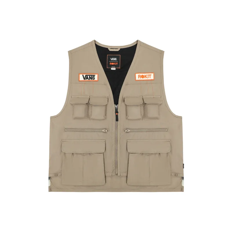 Vans Vests Unisex Khaki-0