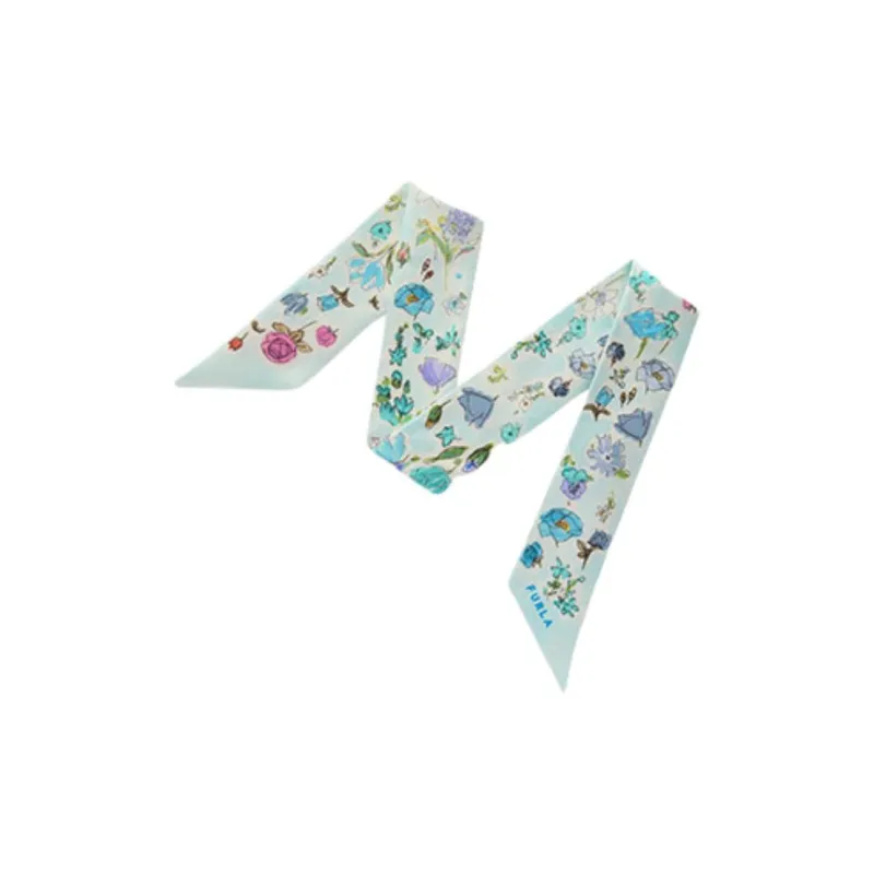Furla Mulberry Silk, Silk Scarves Women's Green-0