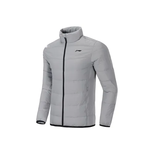 LINING Down Jackets Men Snow Gray