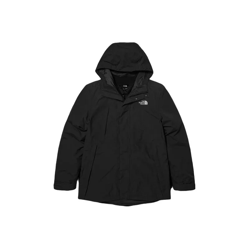 THE NORTH FACE Waterproof And Windproof Windbreaker Jacket Men's Black-0