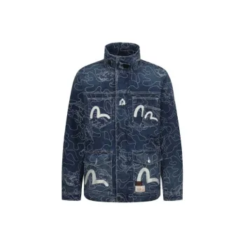EVISU Denim Jacket Men's Denim Blue