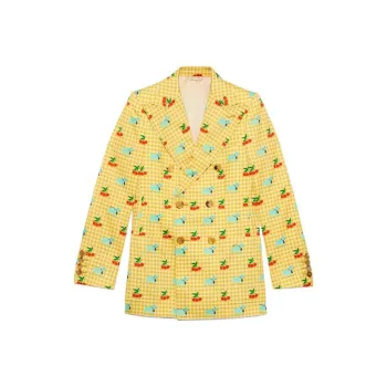 GUCCI Business Suits Men Yellow