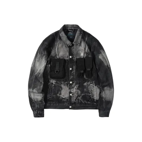 ENSHADOWER Denim badminton jacket Men's Black