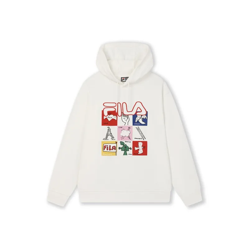 FILA ORIGINALE Sweatshirt Unisex Cloud White-0