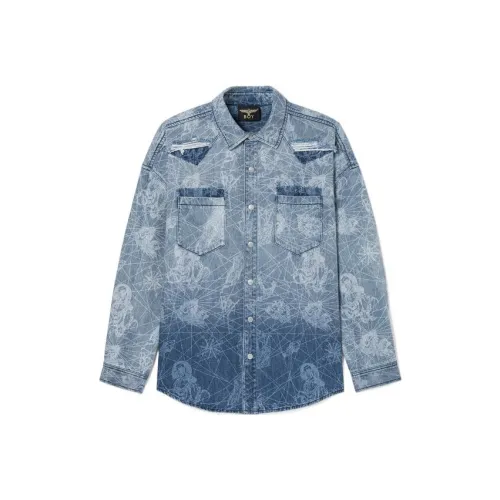 Boy London Denim Jackets Unisex Blue
