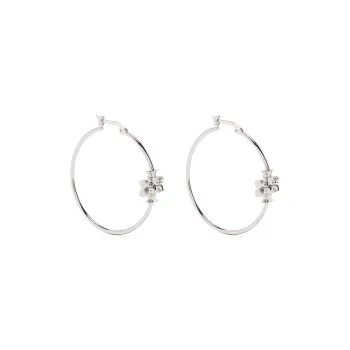 TORY BURCH Earrings Women's Silver