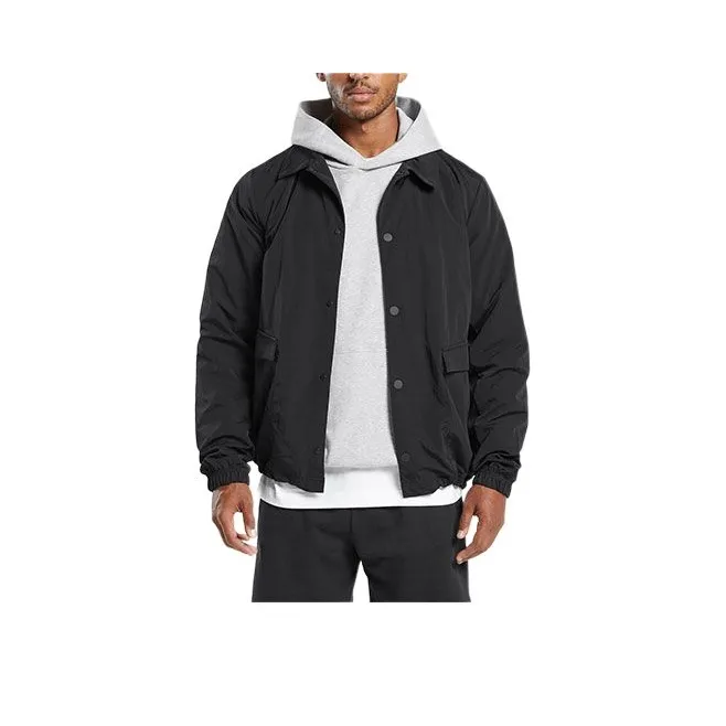 GYMSHARK REST Jackets Coats Men's Black-0