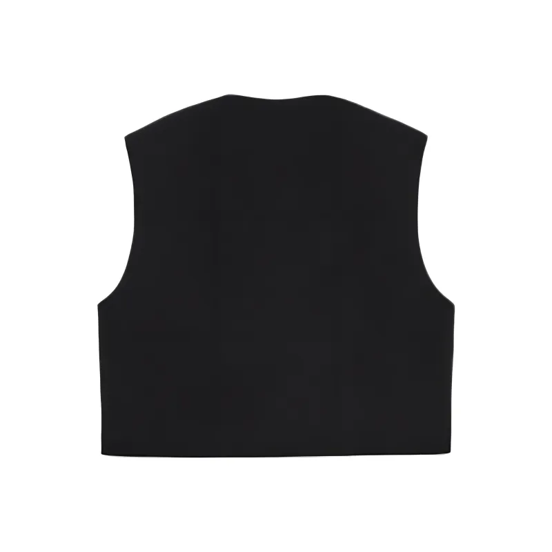 ZARA Tank Tops Women's Black-1