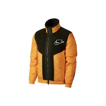 Nike Puffer Jacket Men's Golden Orange Yellow