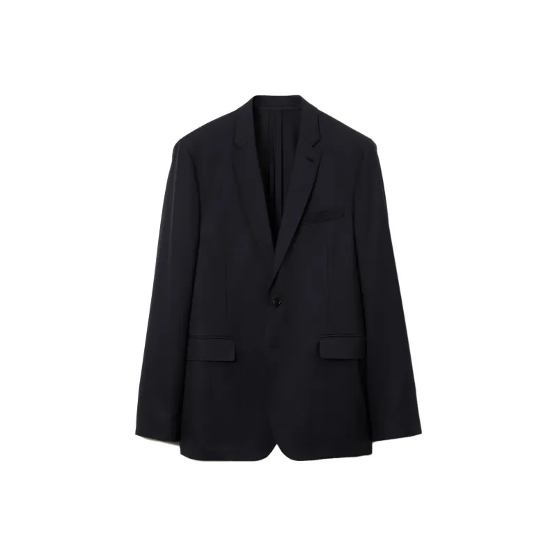 Burberry Business Suits Men Dark Marine Blue-0
