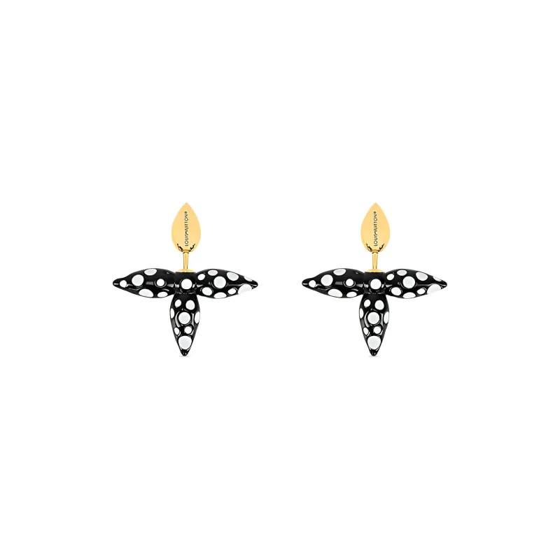 LOUIS VUITTON X Yayoi Kusama Louisette Infinity Dots Earrings-0