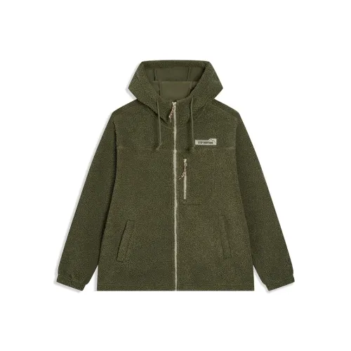 XTEP Sports Life Collection Jackets & Coats Unisex Meadow Green