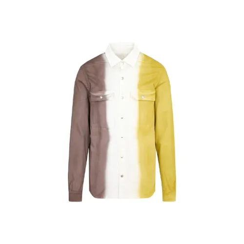RICK OWENS Denim Jackets Men Multicolor