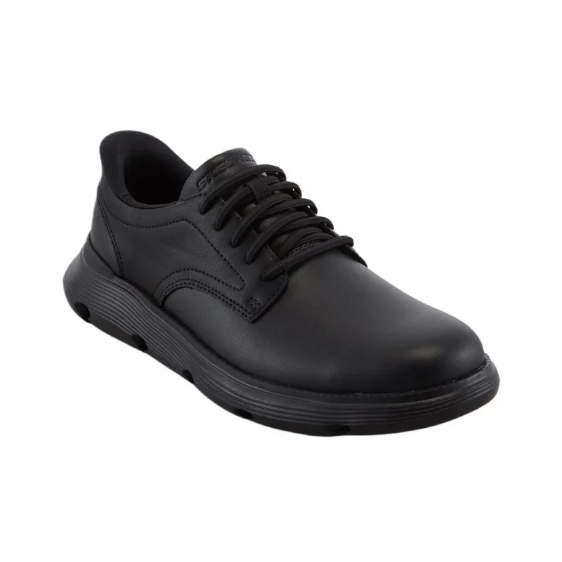 Skechers Garza Low Top Casual Shoes Men's Black-2