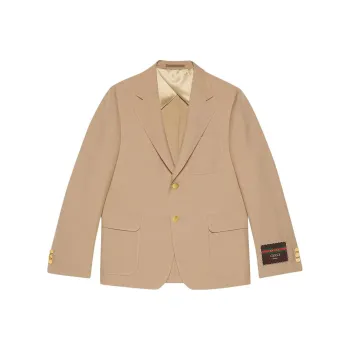 GUCCI Business Suit Coat Men's Brown