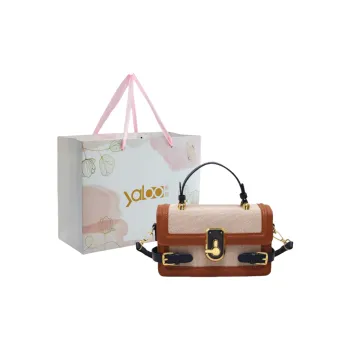Yalu PU Crossbody Handbag Regular Unisex Brown/Blue/Black