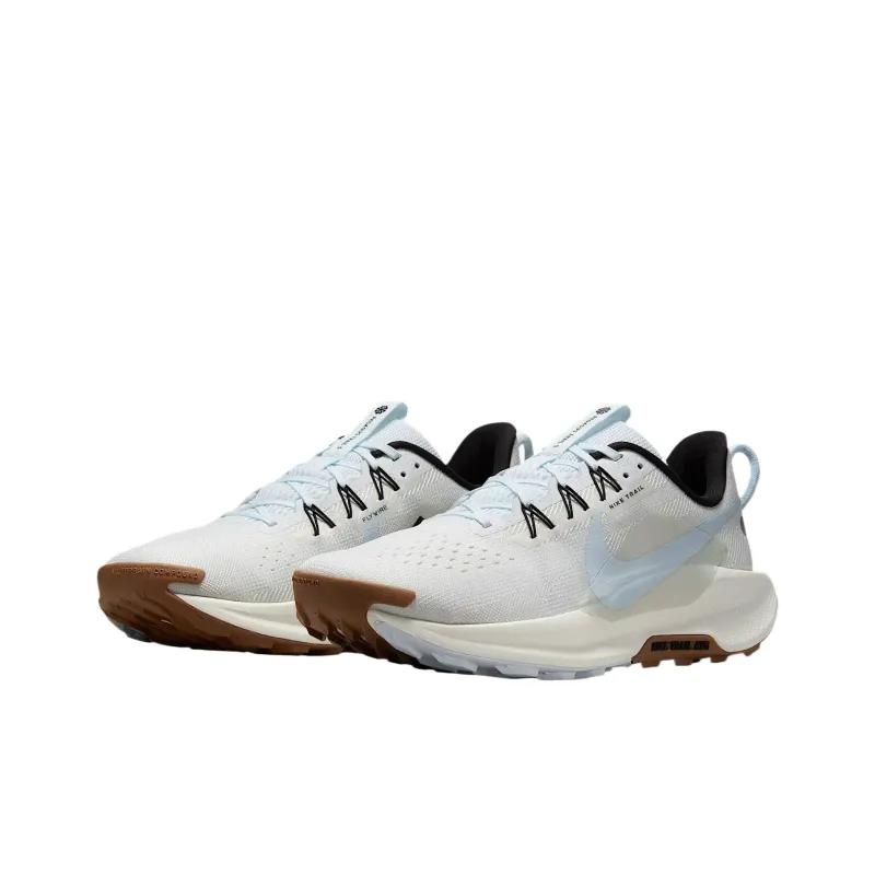 Nike React Pegasus Trail 5 White Metallic Silver Sail Blue Tint-2