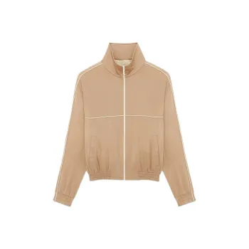 SAINT LAURENT Zip Up Long Sleeved Jacket