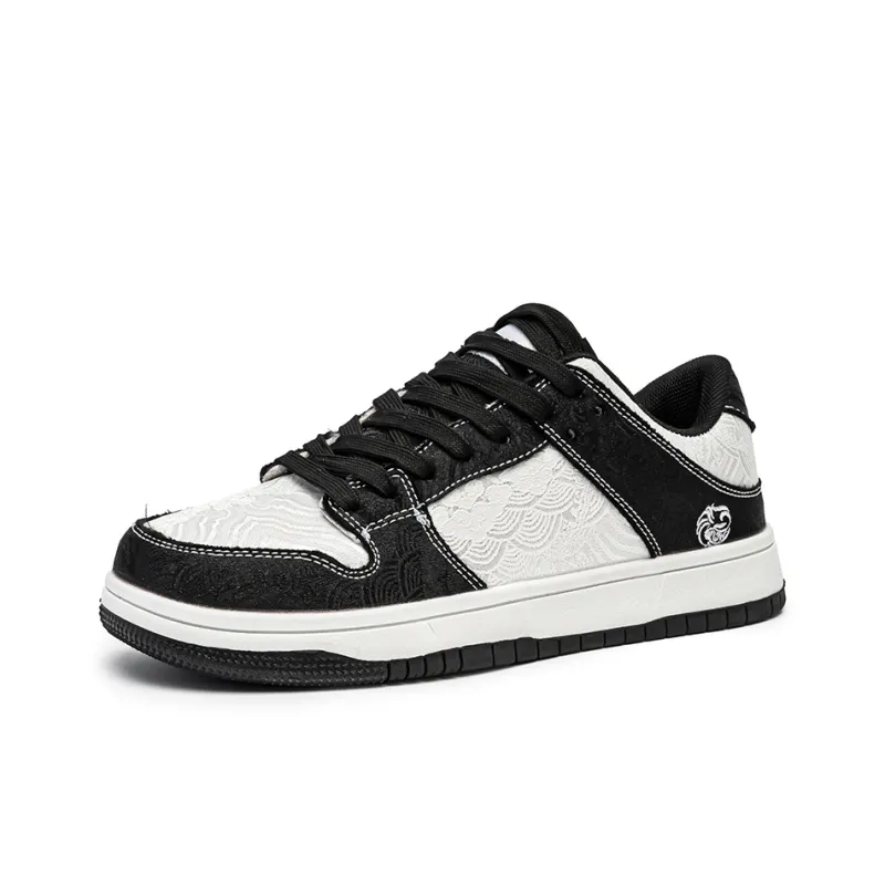 CISSTEG Everyday Commute Chinese Style Casual Anti Slip Wear Resistant Low Top Skateboard Shoes Unisex-6