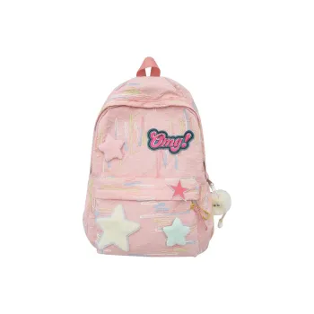 O'ROTA Nylon Backpack Large Size Women's Multicolor