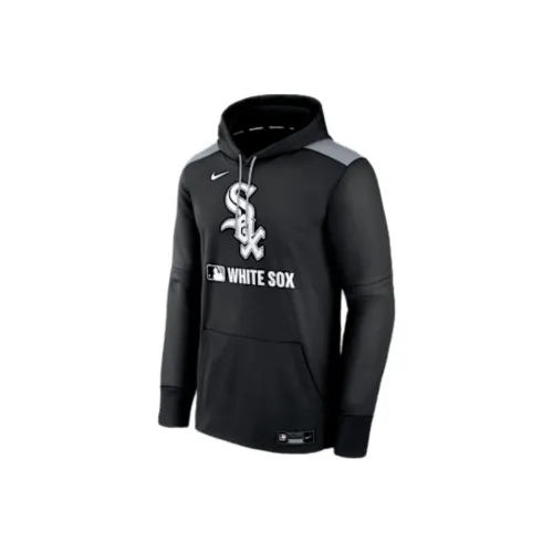 nike tokyo Chicago White Sox Authentic Collection Men's nike tokyo Therma Mlb Pullover Hoodie